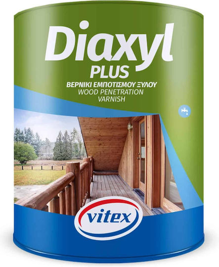 Vitex Diaxyl Plus Βερνίκι Εμποτισμού Πολυουρεθάνης Νερού Άχρωμο Ελαφρώς Σατινέ 2.5lt