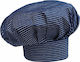 Egochef Chef Blue Striped Cap