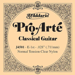 Daddario Pro-Arté Classical Single Μονή Χορδή Nylon