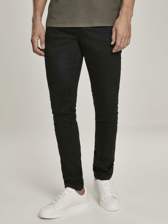 Urban Classics Men's Jeans Pants in Slim Fit Black