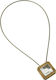 Zogometal Tie-Back Magnetic made of Metal Bronze / Swarowski crystal with Diza 1pcs