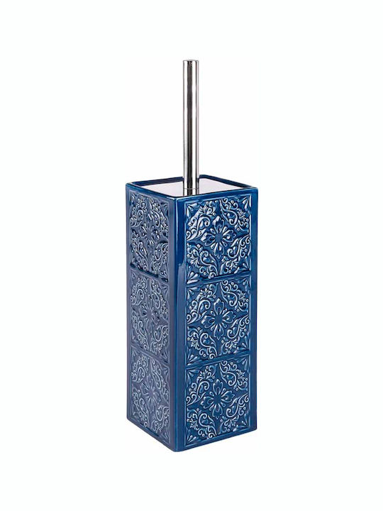 Wenko Cordoba Ceramic Toilet Brush Blue