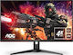 AOC U28G2AE/BK IPS Gaming Monitor 28" 4K 3840x2160 με Χρόνο Απόκρισης 4ms GTG