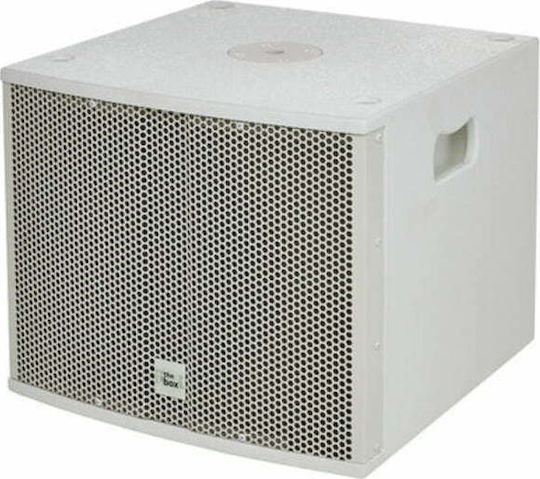 The Box Pro Achat 112 Sub A Αυτοενισχυόμενο Subwoofer PA 350W 12" 45x45.6x38εκ. σε Λευκό Χρώμα
