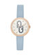 Furla Cosy Damen Uhr mit Blau Lederarmband
