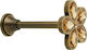 Zogometal Holdback Wall made of Metal Bronze / Swarovski crystal 1pcs