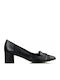 Envie Shoes Pointed Toe Black Medium Heels