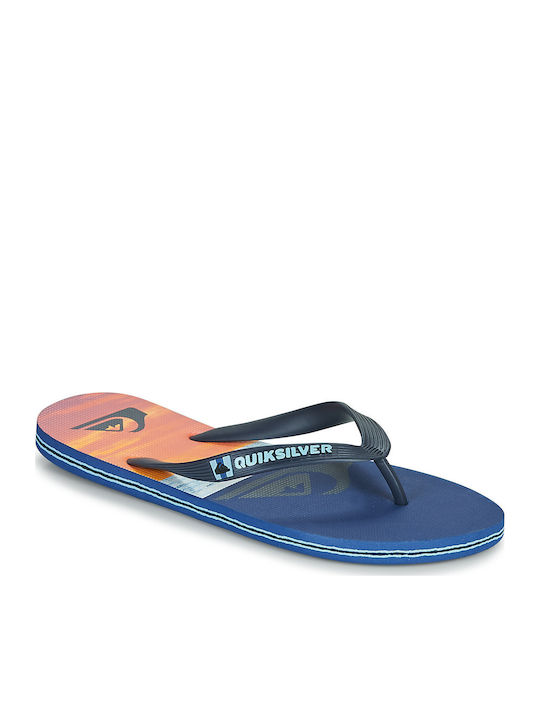 Quiksilver Molokai Panel Men's Flip Flops Blue
