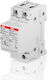 Abb 2-Poles Inspired T2 Panel Lightning Protection 40kA 1P+N