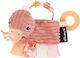 Les Deglingos Baby Rattle Pomelos Ostrich For Newborns