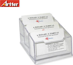 Artter Visitenkartenhalter Visitenkartenständer 3 Positions 470.Κ054