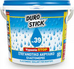 Durostick No 39 Ελαστομερές Ακρυλικό Επαλειφόμενο Στεγανωτικό 15kg Κεραμιδί