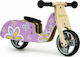 Ecotoys Детски велосипед за баланс Butterfly Лилав