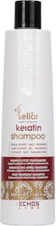 Echos Line Seliar Κeratin Shampoos Reconstruction/Nourishment for All Hair Types 1x0ml