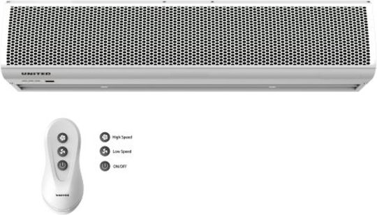 United ARU-8412 Air Curtain with Maximum Air Supply 1900m³/h and Remote Control 120cm 00.400.U8412.00