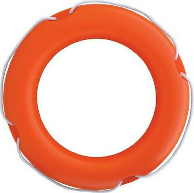 Eval Rettungsweste Kreisförmige Rettungsboje Erwachsene Schwimmgerät 57cm ohne Schaumstoff, mit Seil, Innendurchmesser 35cm
