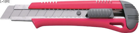 KDS Folding Knife with Blade Width 18mm Red