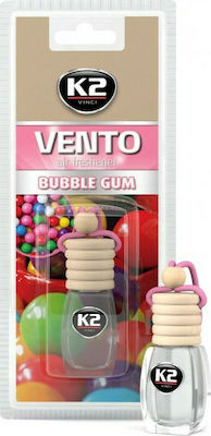 K2 Κρεμαστό Αρωματικό Υγρό Αυτοκινήτου Vento Bubble Gum 8ml