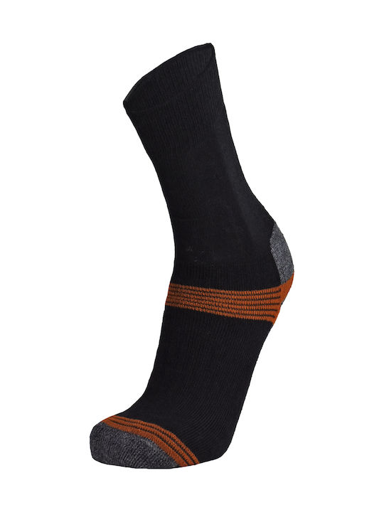 Xcode Mountain Trekking Κάλτσες Μαύρες/Πορτοκαλί 1 Ζεύγος