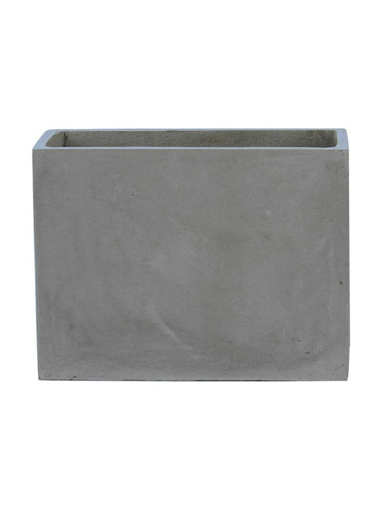 Woodwell Flower Pot-2 Γλάστρα Cement Grey 70x40x50cm