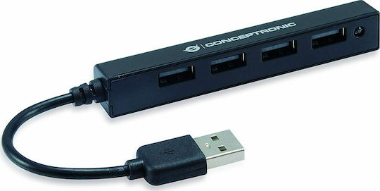 Conceptronic Hub 4 Porturi USB 2.0 cu Conectare USB-A