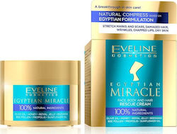 Eveline Egyptian Miracle Moisturizing Cream Body for Dry/Very Dry & Sensitive Skin 40ml