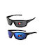 Polareye Factor Polarize Sonnenbrillen mit Schwarz Rahmen und Mehrfarbig Polarisiert Linse