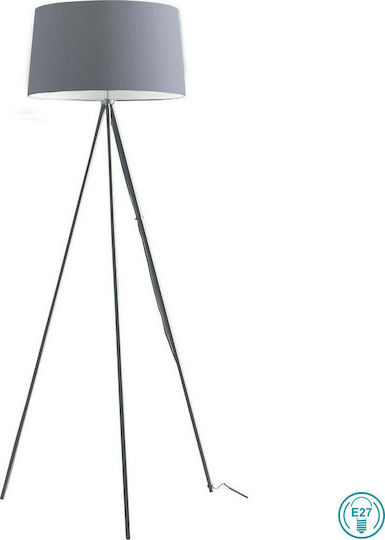 Fan Europe Marilyn Floor Lamp Height 155cm x 48cm with E27 Lamp Bulb Base Gray