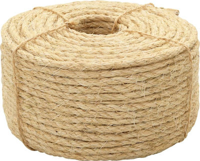 vidaXL Twisted 6mm Sisal Rope 500m