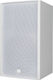 RCF M 601 13041024 Passive Speaker PA 100W with Woofer 6.5" 21.5x23x35.9cm. in White Color