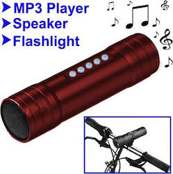 Volte-Tel Speaker - Alarm Reîncărcabil Partea din față Lumină Bicicletă