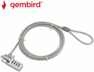 Gembird Cable Lock for Notebooks (4-digit combination)