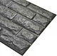 Selbstklebend 3D Wandpaneele Black Schaum 75x70cm 1Stück