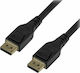 StarTech Cable DisplayPort male - DisplayPort male 3m Μαύρο (DP14MM3M)