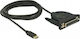 DeLock Καλώδιο RS232 25-pin male σε USB-C 1.8m