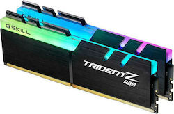 G.Skill Trident Z RGB 32GB DDR4 RAM cu 2 module (2x16GB) și Viteză 4000 pentru Desktop