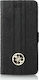 Guess 4G Heritage Book Caz carte până la 5.7" Negru