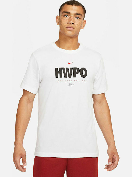 Nike Dri-Fit HWPO Спортна тениска Бял