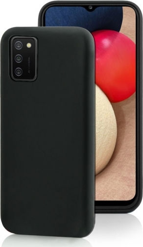 Fonex TPU 0.6mm Задна корица Силикон 0.6мм Черен (Galaxy A02s)