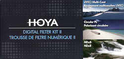 Hoya Introduction Set Digital Filter Filter Kit CPL / ND / UV Diameter 82mm for Camera Lenses