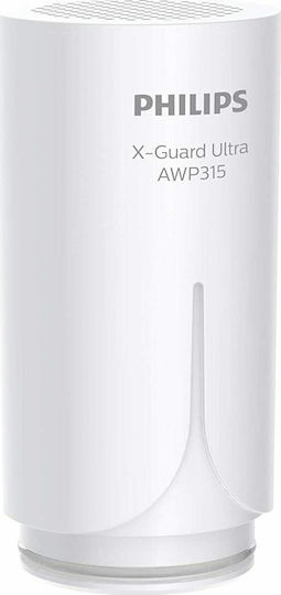 Philips Резервен филтър за вода за кран от активен въглен X-guard 0.1 микрон