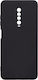 Senso Liquid Back Cover Σιλικόνης Μαύρο (Poco F2 Pro)