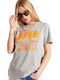 Superdry Workwear Women's T-shirt Gray