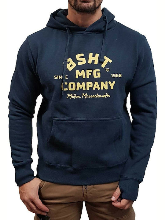 Ζακέτα με Κουκούλα Navy Μπλε
