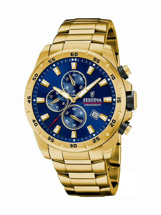 Festina Men's Watch 45mm Chronograph Battery wi...