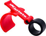 Ariete Motorcycle Lever Lock in Red 12951