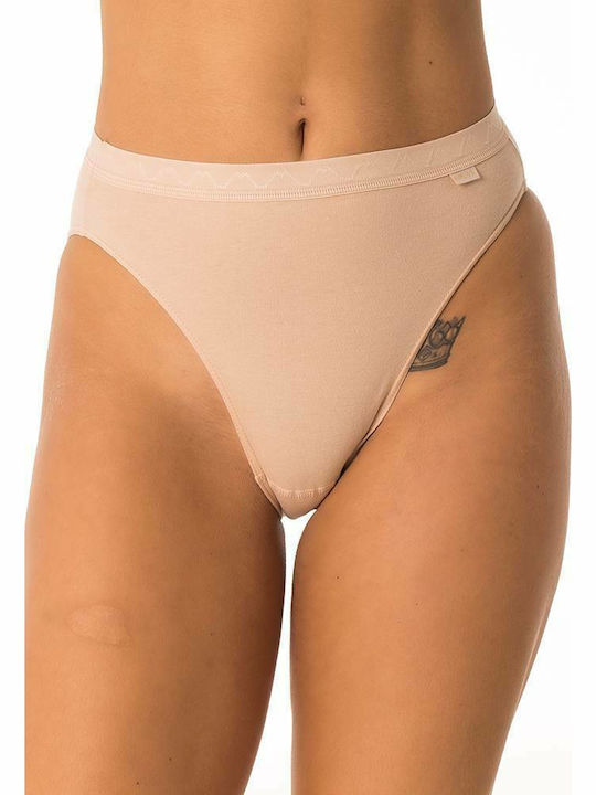 Minerva Βαμβακερά Γυναικεία Brazil 2Pack Μπεζ