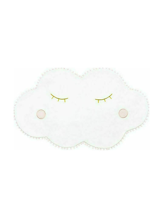 Kids Rug Nori Alb 61x103cm