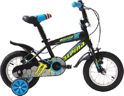 Alpina Beleno 12" Kids Bicycle BMX (2022) Black