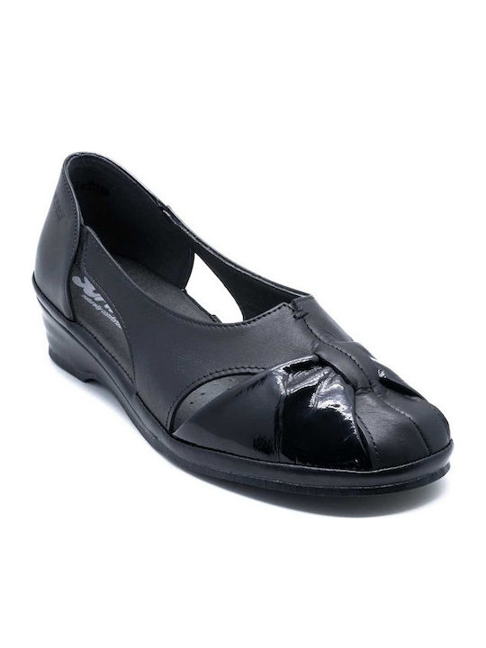 Suave 0261T Anatomic Women's Platform Shoes Black